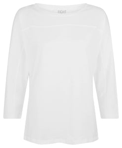 Batwing Tee White