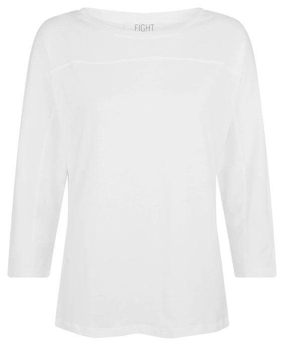 Batwing Tee White