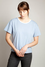 Short Boyfriend Tee Baby Blue