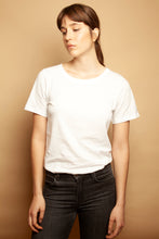 Slim Relaxed Tee White