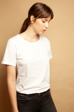 Slim Relaxed Tee White