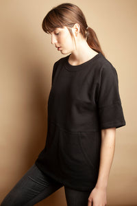 Sweatshirt Tee Black